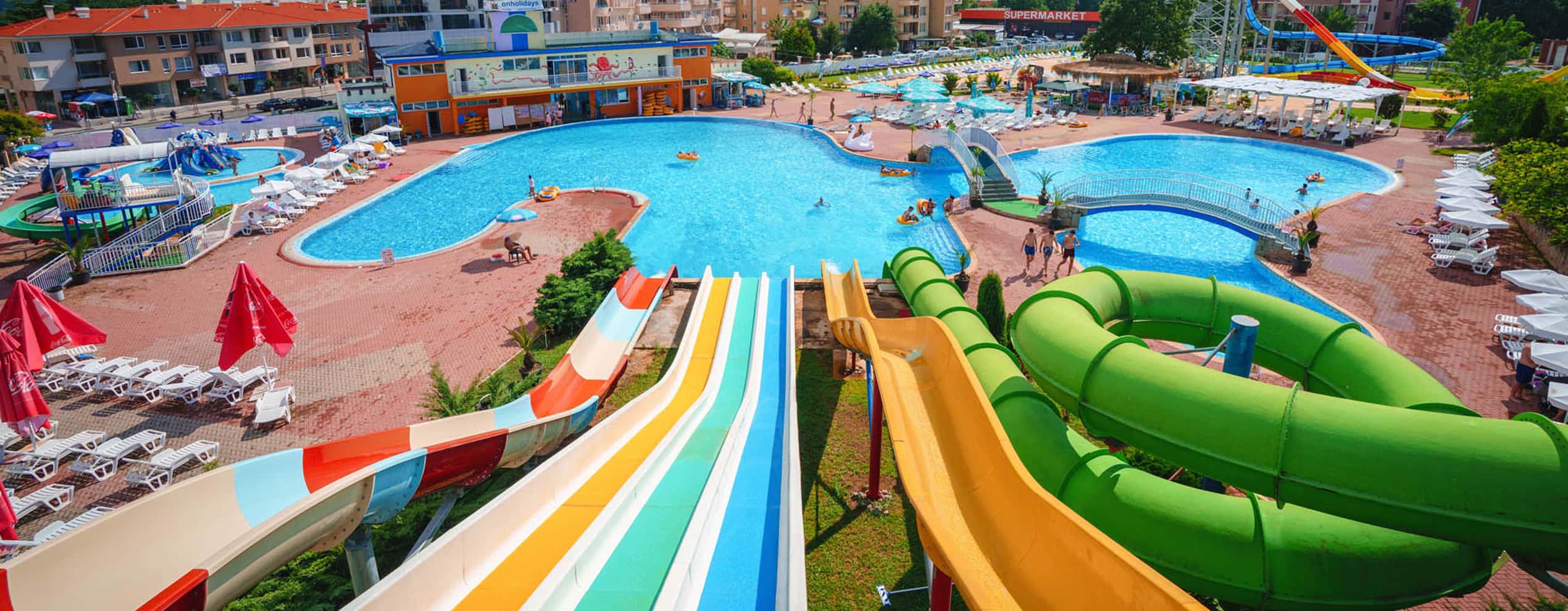 Top water parks , aquaparks Bulgaria Burgas